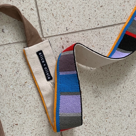 Alice + Olivia Beaded Multicolor Belt - Picture 2 of 7